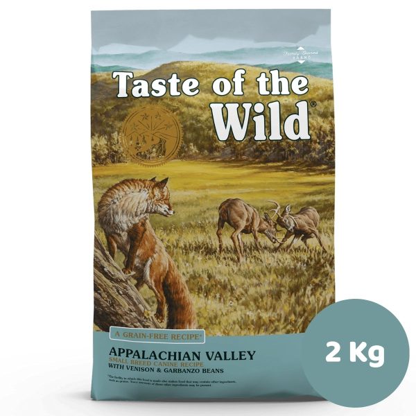 TASTE OF THE WILD APPALACHIAN VALLEY VENISON SMALL BREED 2KG VENADO