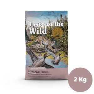 TASTE OF THE WILDLOWLAND CREEK FELINE PATO 2KG